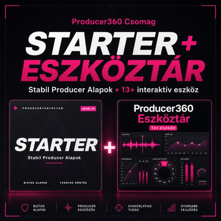 Producer360 – Stabil Producer Alapok + Eszköztár