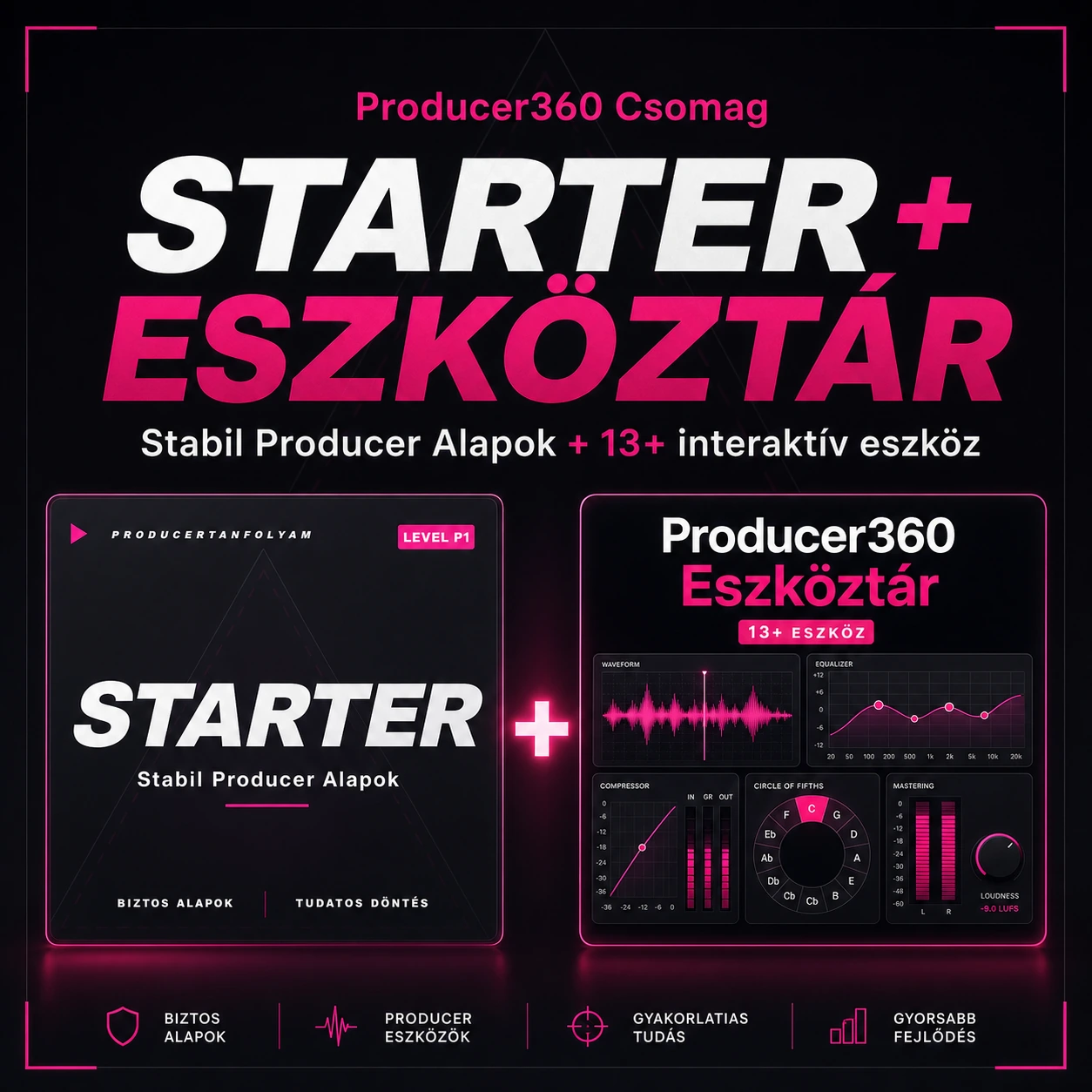 Producer360 - Stabil Producer Alapok + Eszköztár
