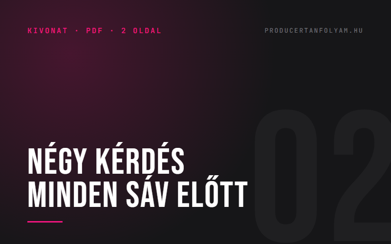 Négy kérdés minden sáv előtt, borító